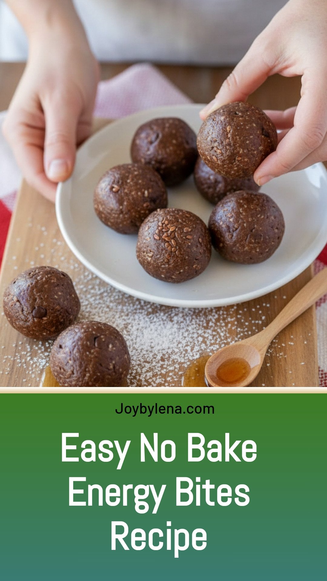 No Bake Energy Bites Recipe