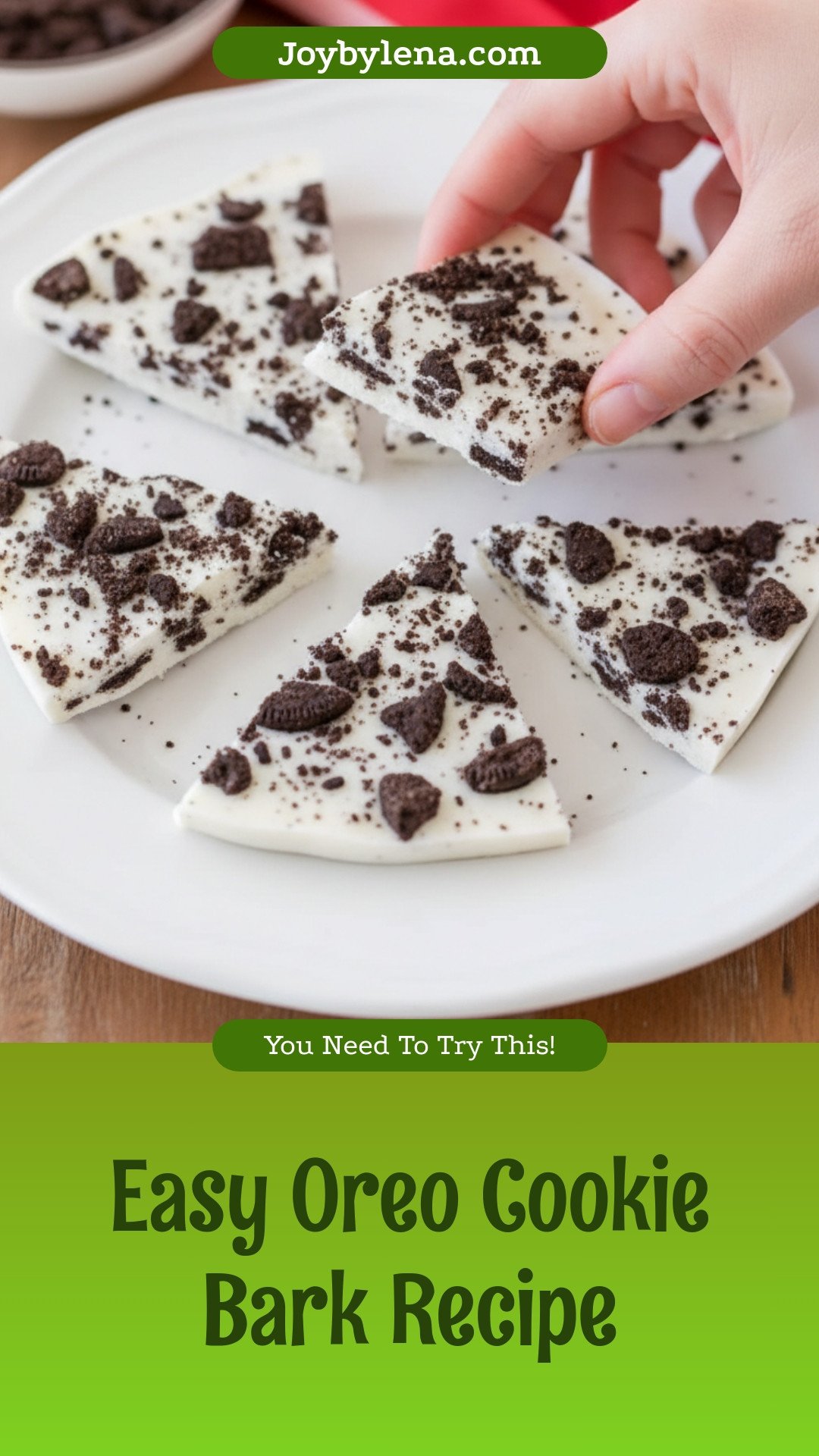 Oreo Cookie Bark