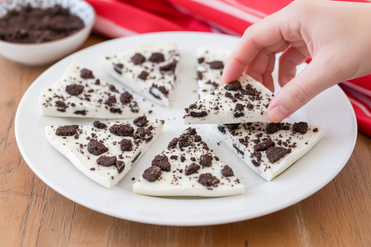 Easy Oreo Cookie Bark Recipe