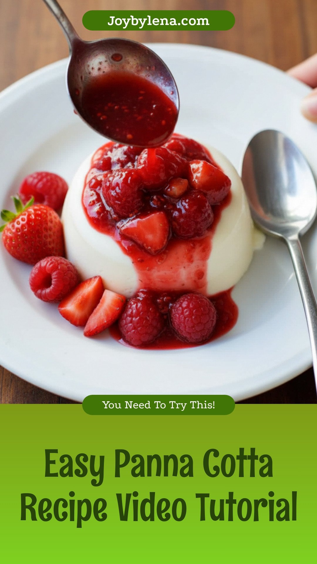 Panna Cotta Recipe (VIDEO)