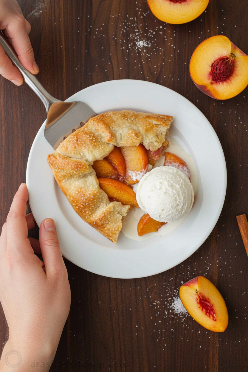 Easy Peach Galette Recipe