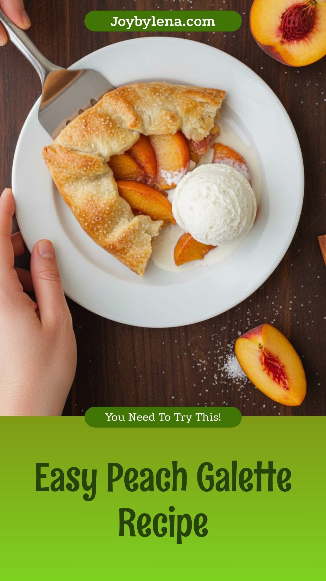 Easy Peach Galette Recipe