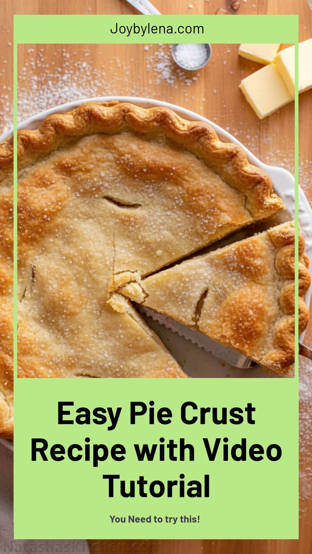 Pie Crust Recipe (with Video)