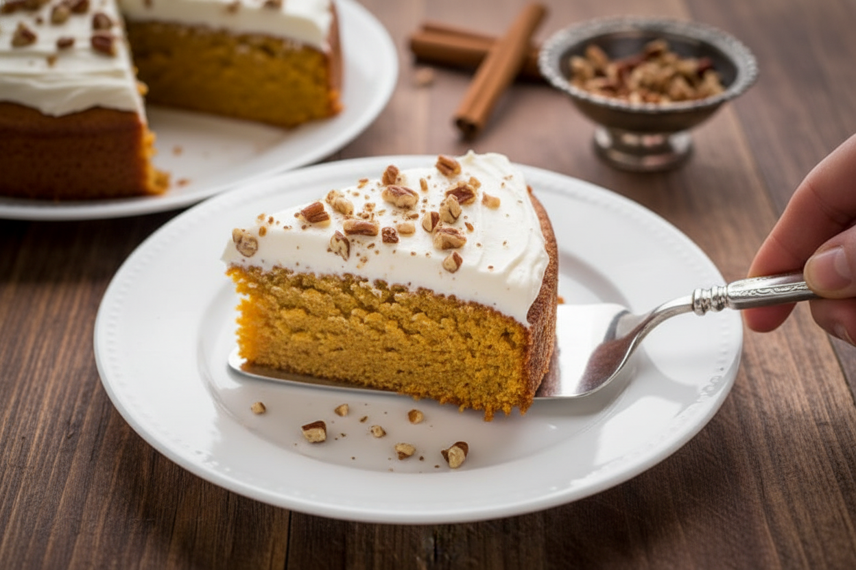 Easy Pumpkin Cake Recipe Moist and Simple