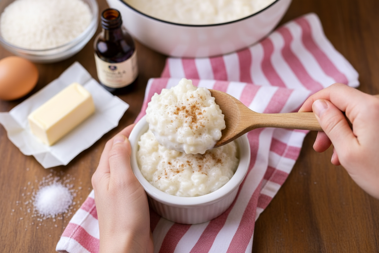 Easy Rice Pudding Recipe Simple and Delicious