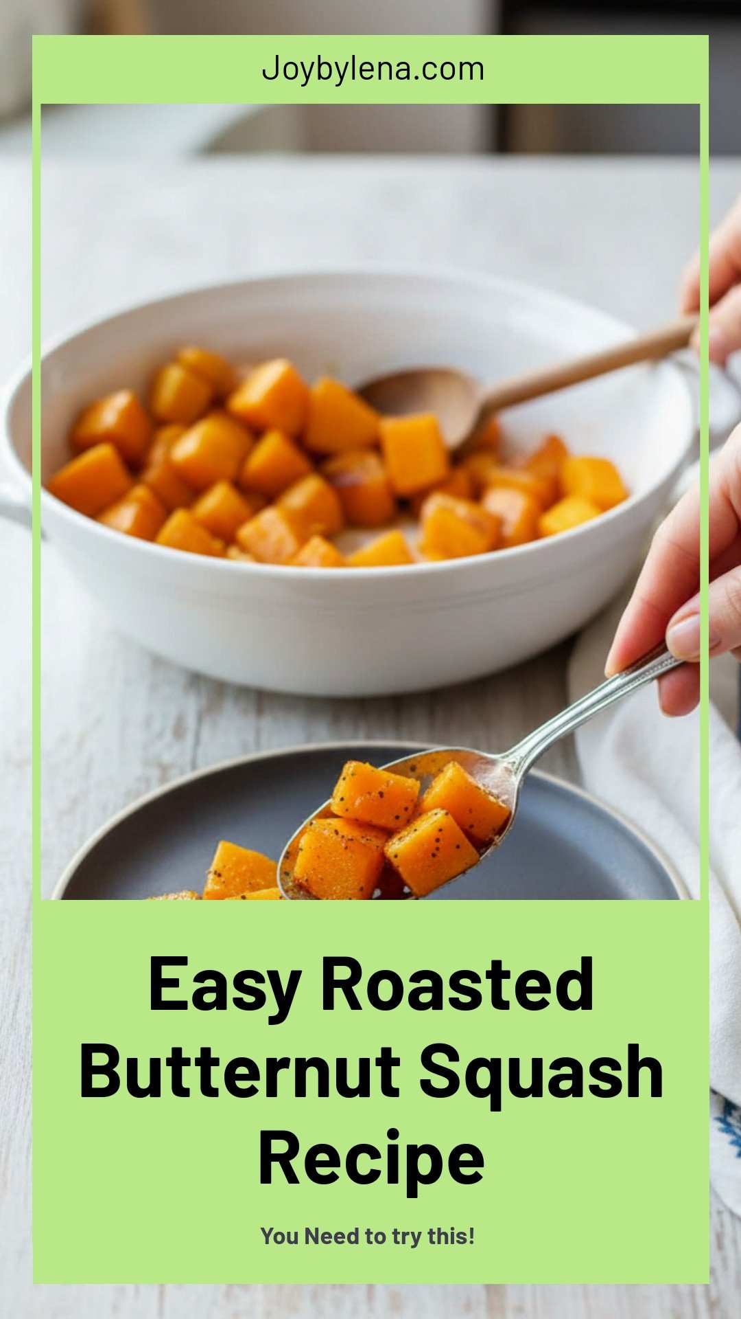 Easy Roasted Butternut Squash