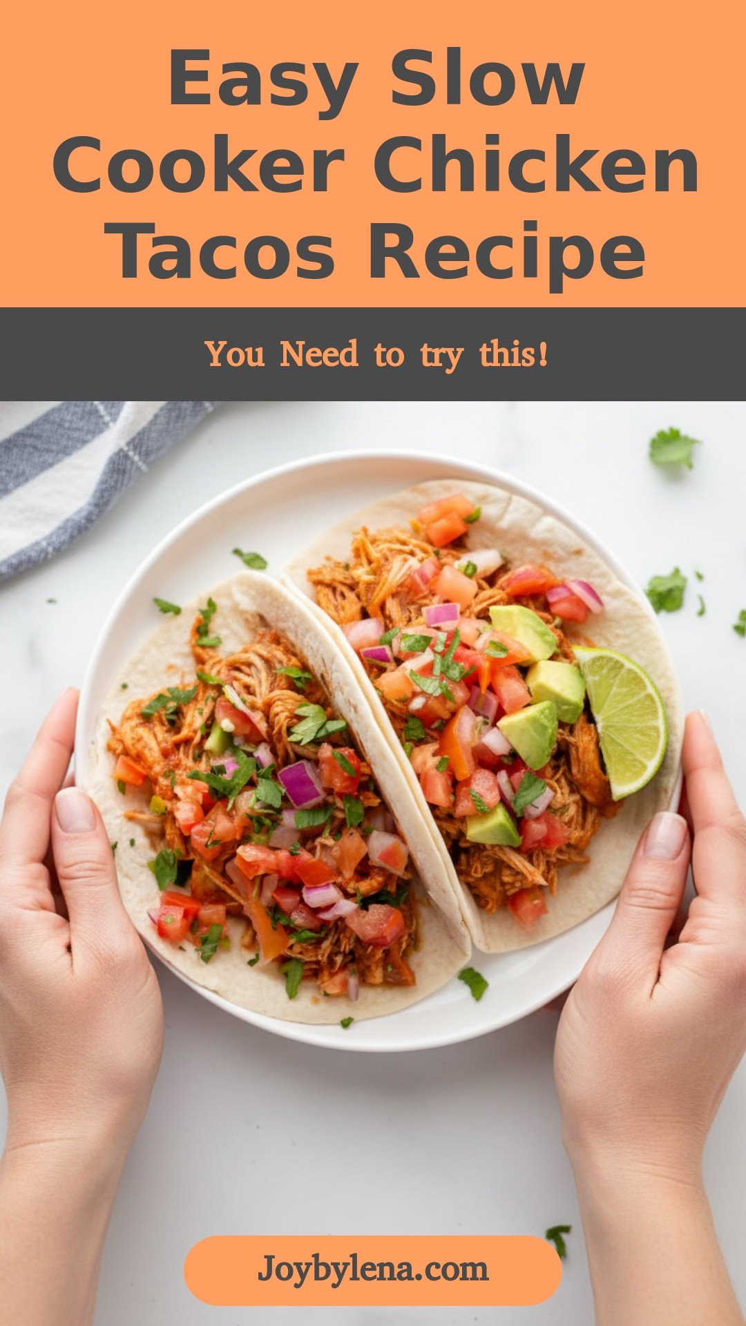 Slow Cooker Chicken Tacos