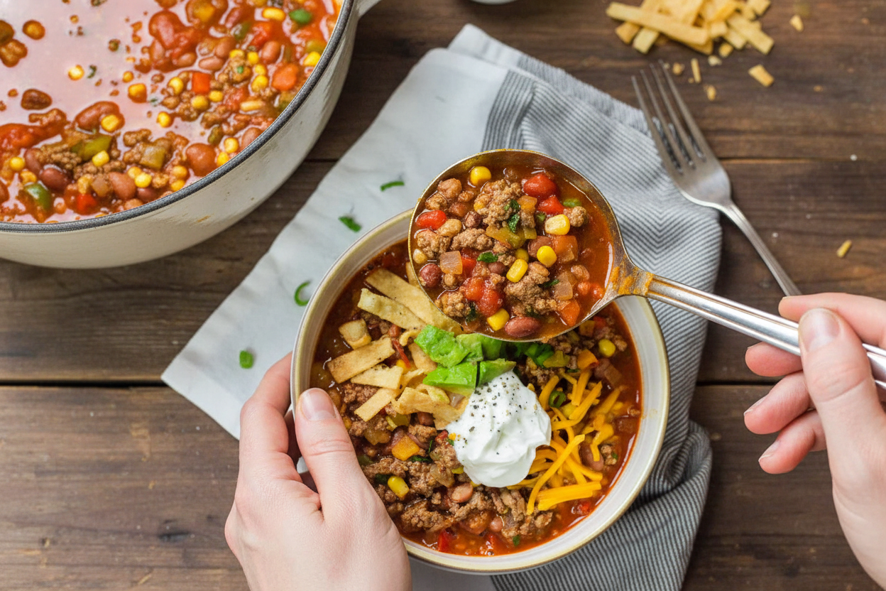 Easy Taco Soup Recipe for a Quick Meal