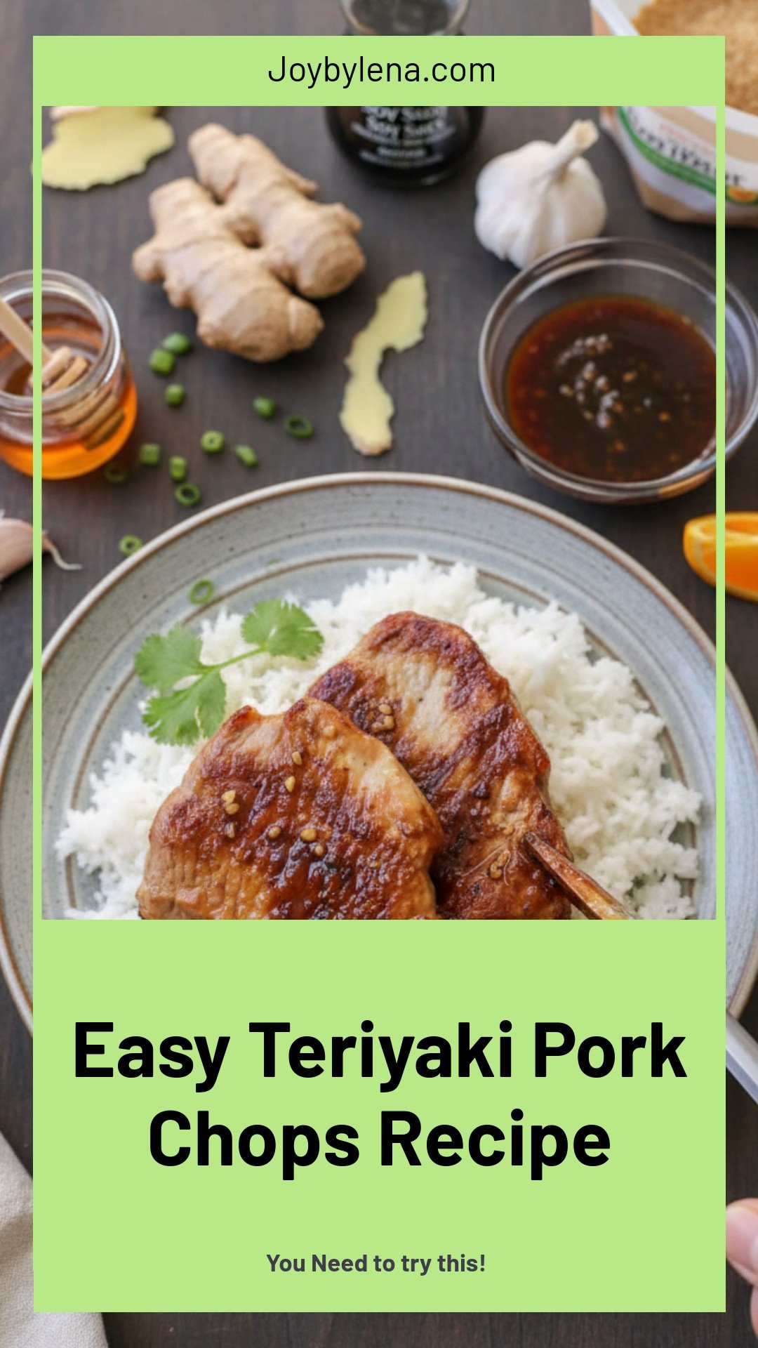 Teriyaki Pork Chops