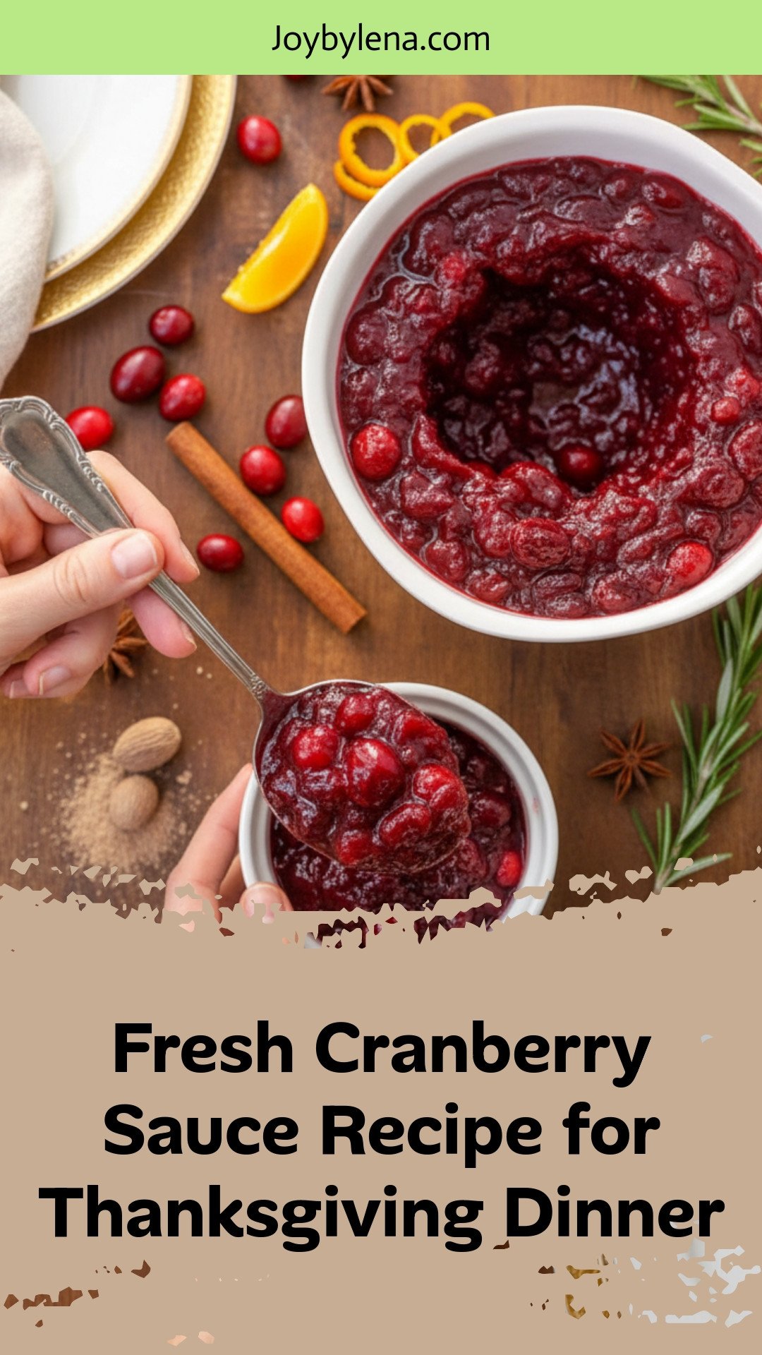 Fresh Cranberry Sauce