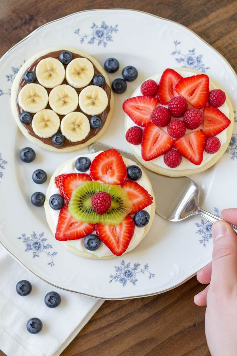 Fruit Pizza Cookies