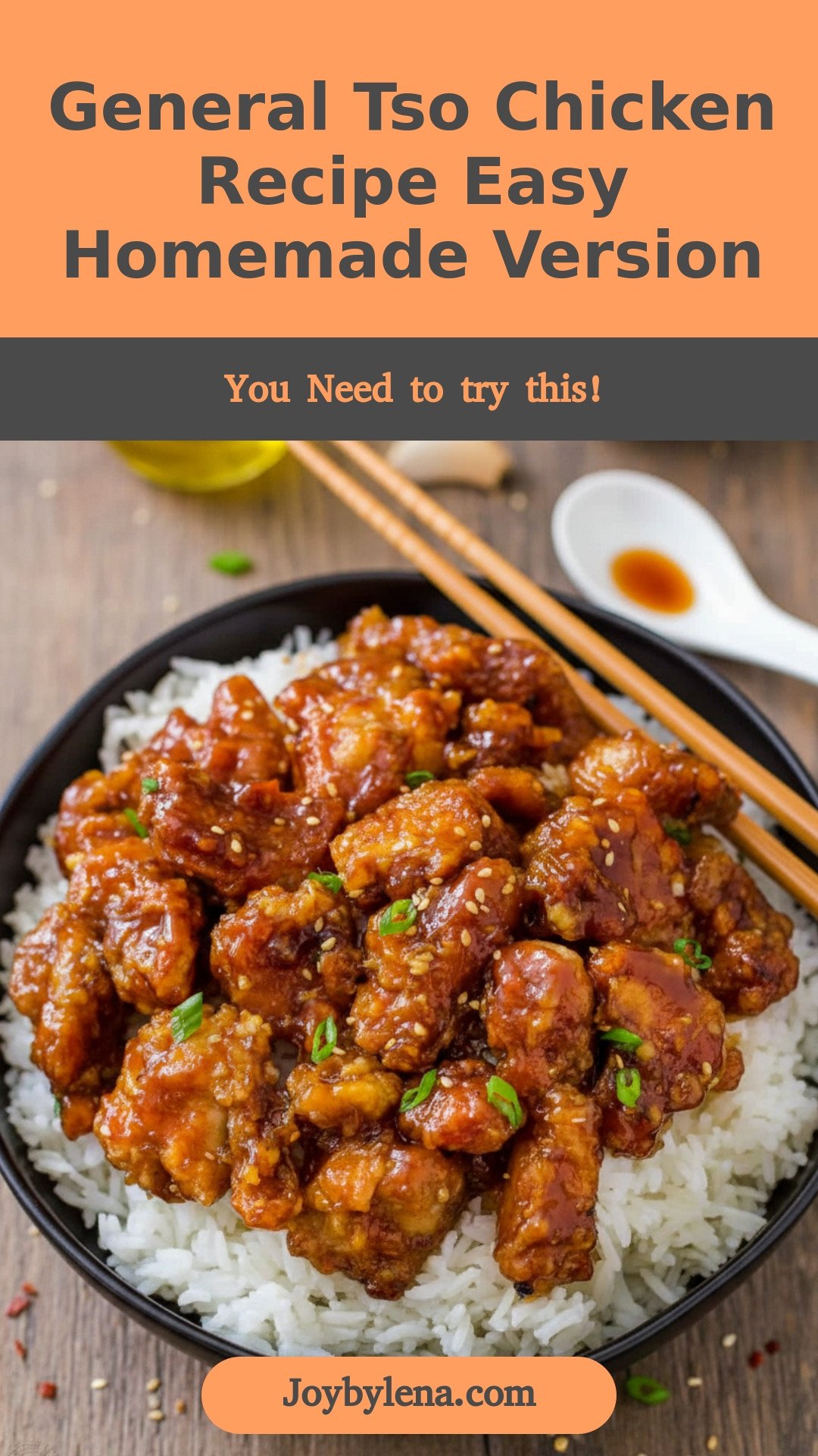 General Tso’s Chicken Recipe