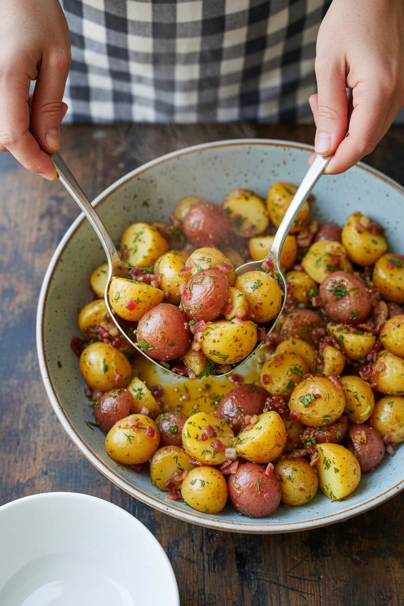 German Potato Salad Recipe (VIDEO)