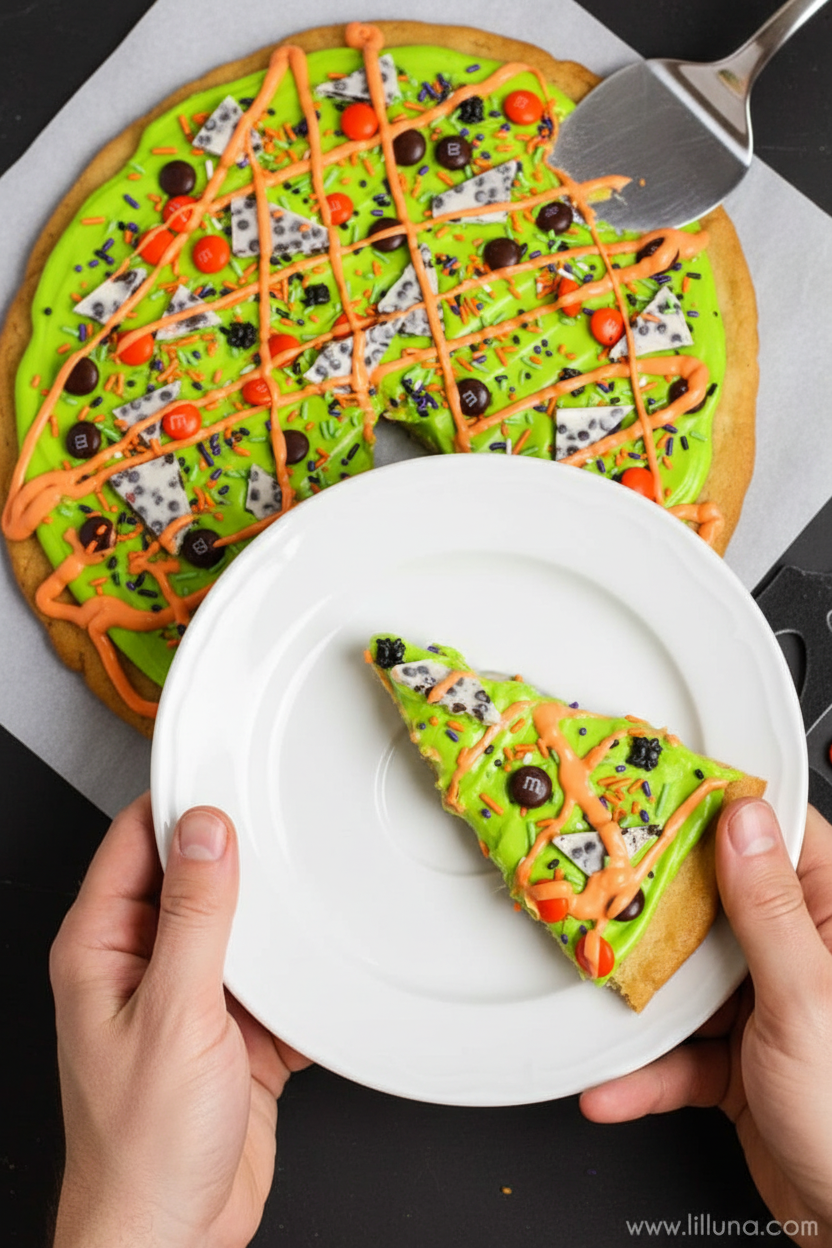 Halloween Sugar Cookie Cake