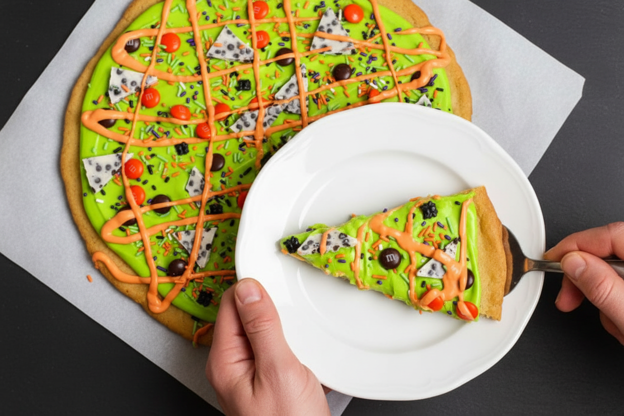 Halloween Sugar Cookie Cake Recipe