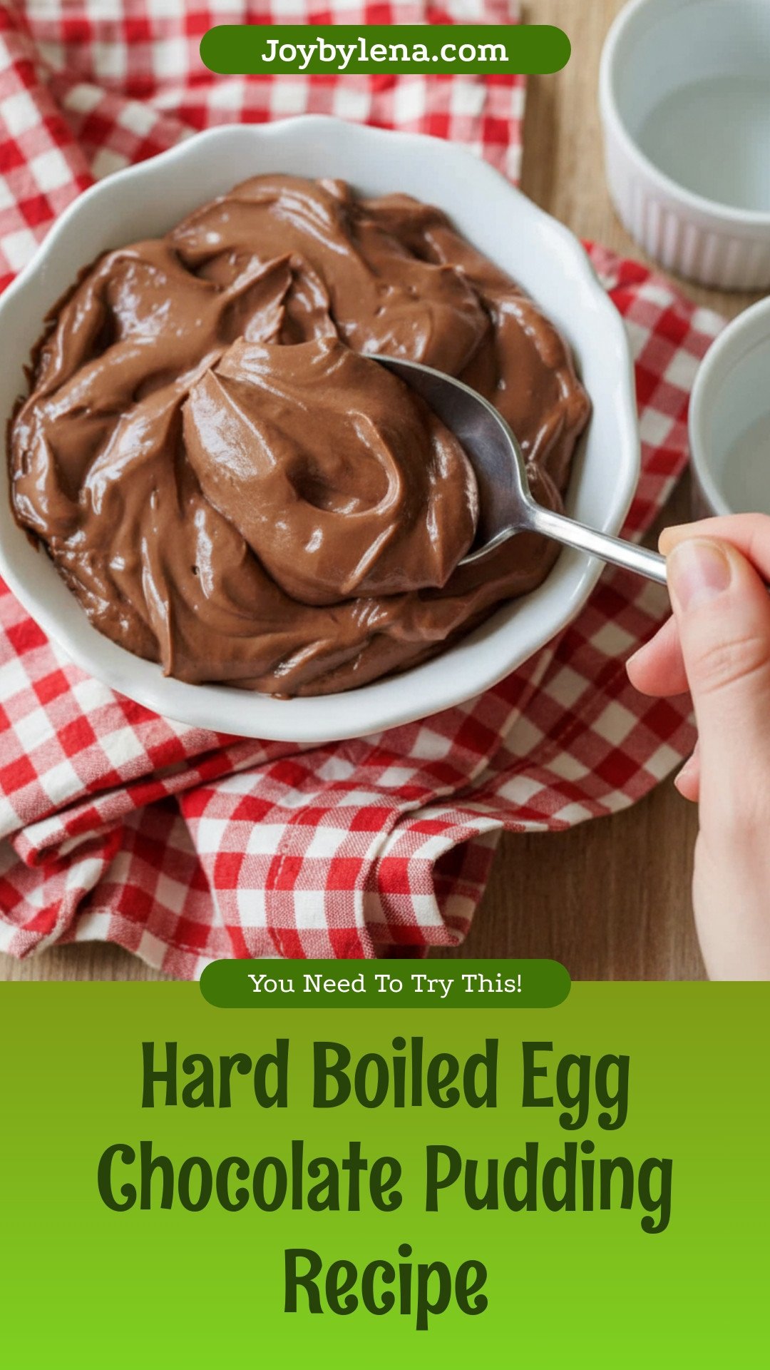 Hard Boiled Egg Chocolate Pudding