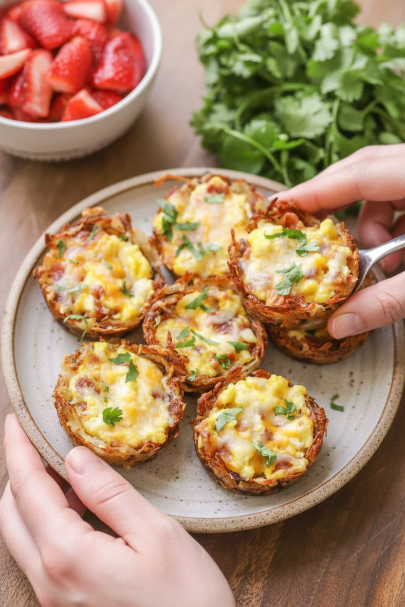 Hash Brown Egg Cups