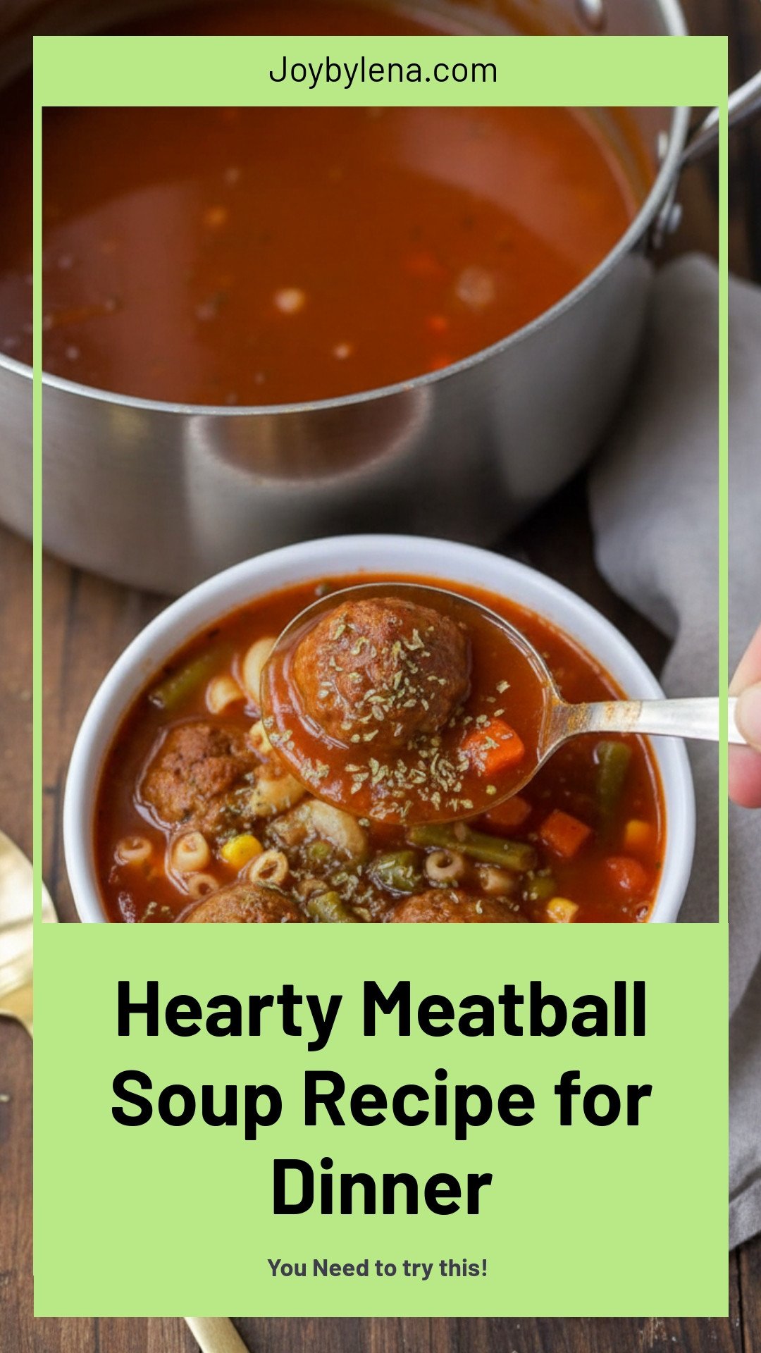 Meatball Soup