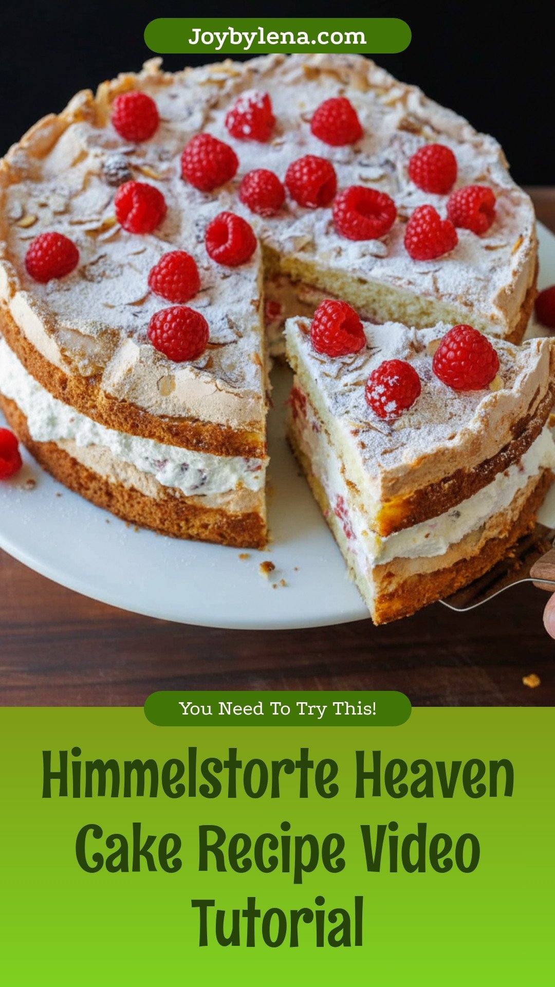 Himmelstorte - Heaven Cake Recipe (VIDEO)