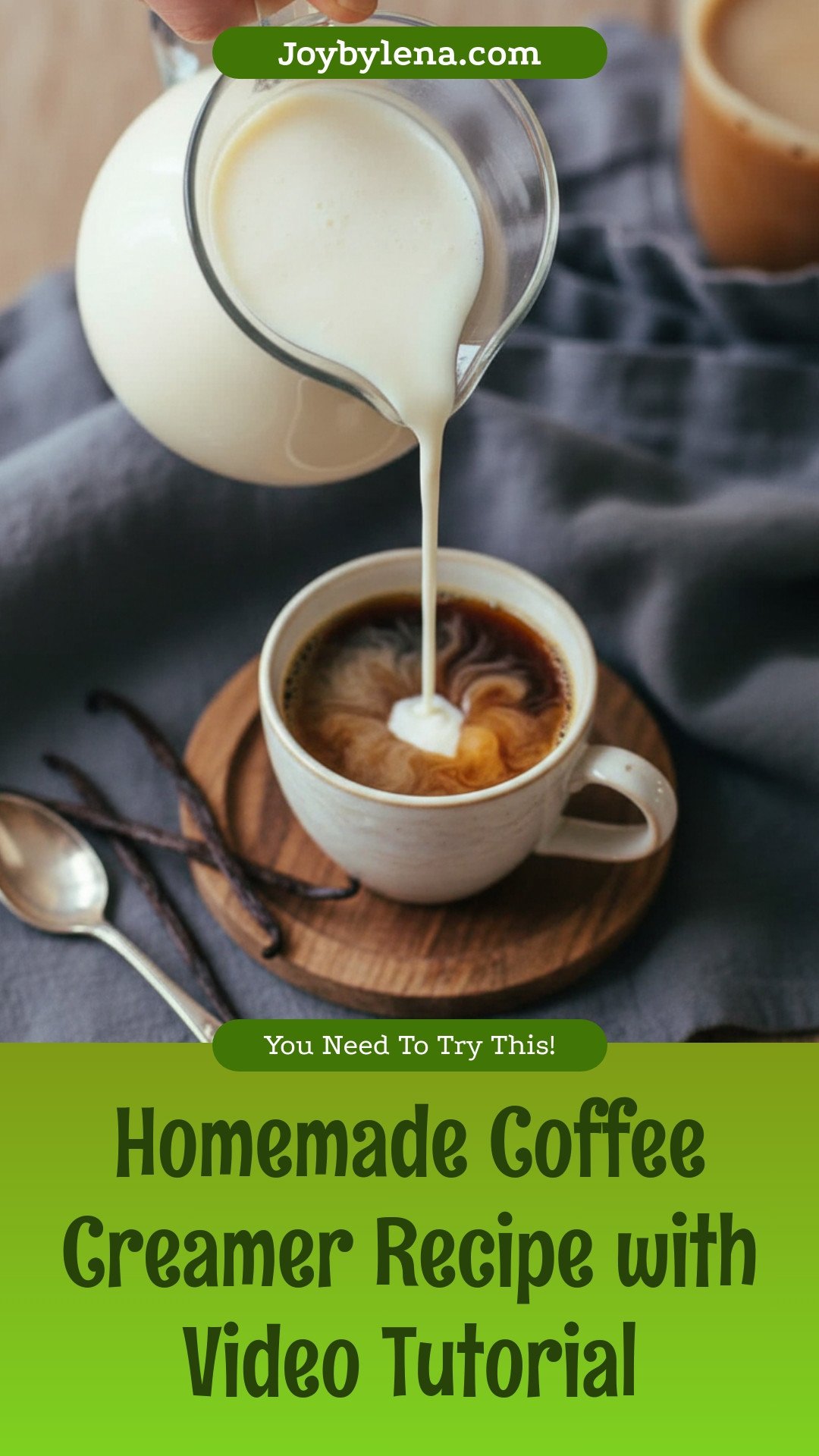 Homemade Coffee Creamer (with Video)