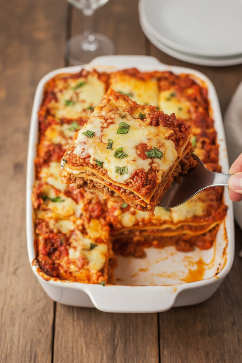 Homemade Lasagna