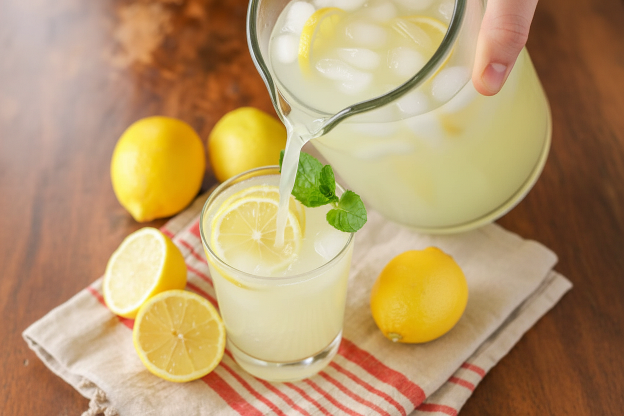 Refreshing Homemade Lemonade Recipe