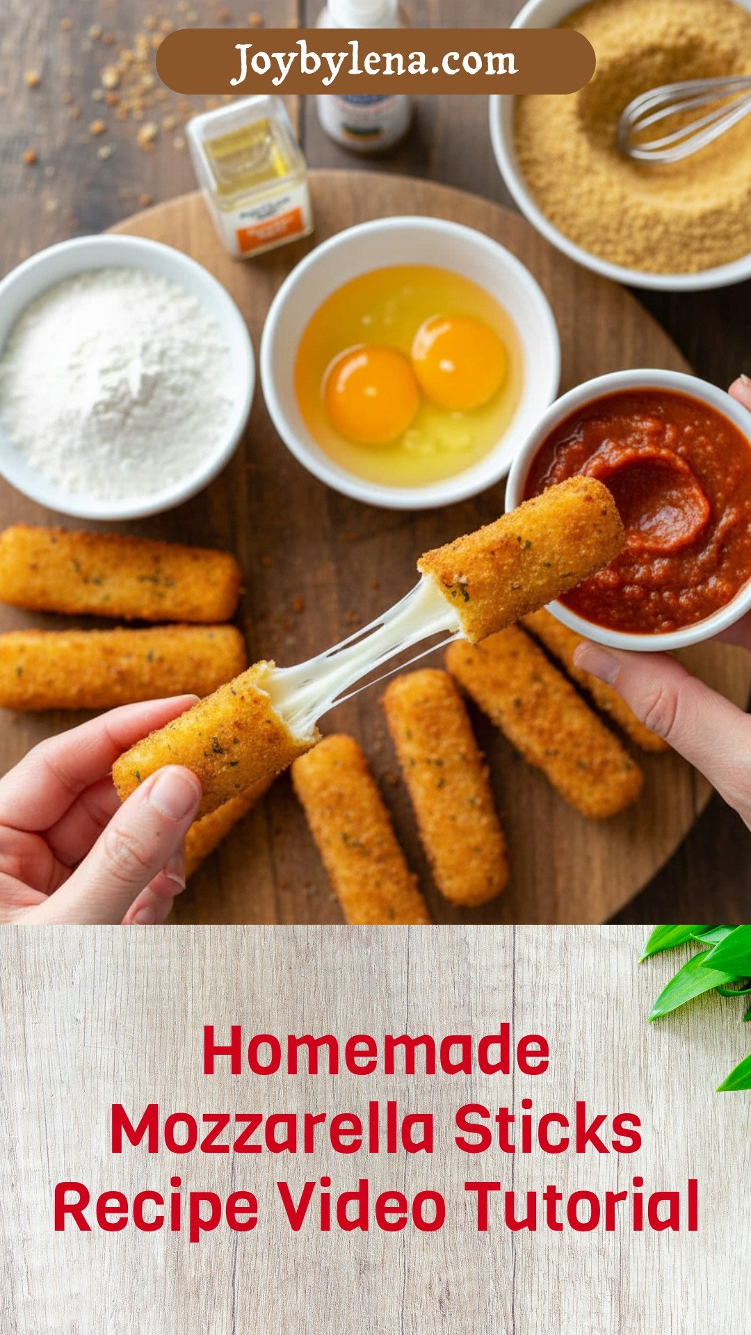 Mozzarella Cheese Sticks (VIDEO)