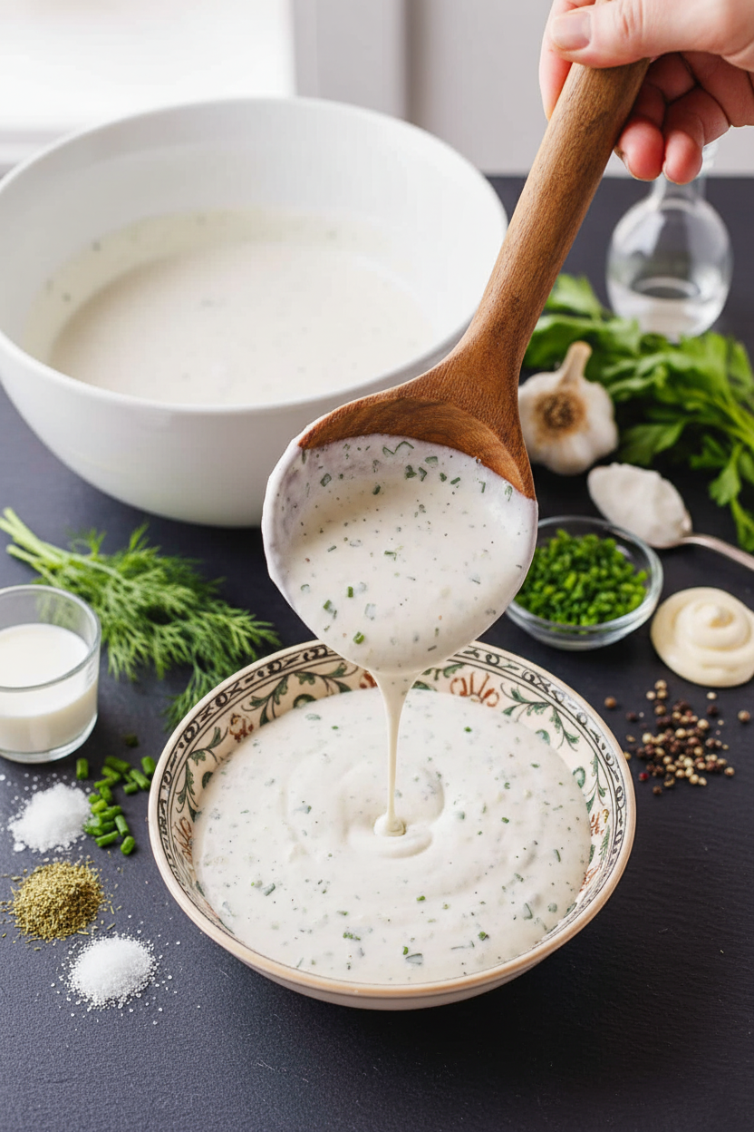 Homemade Ranch Dressing