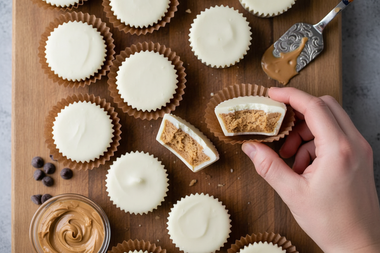 Homemade Reese’s Peanut Butter Cups Recipe
