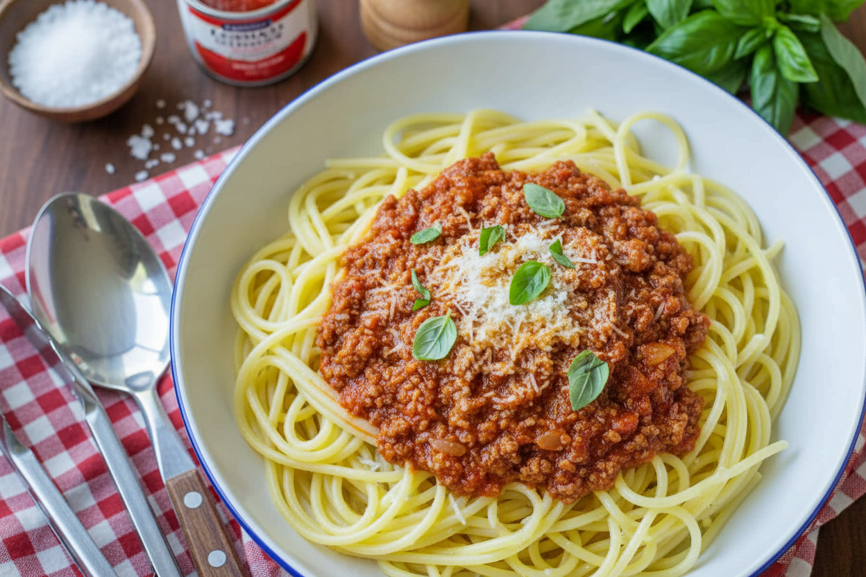 Homemade Spaghetti Sauce Recipe with Video