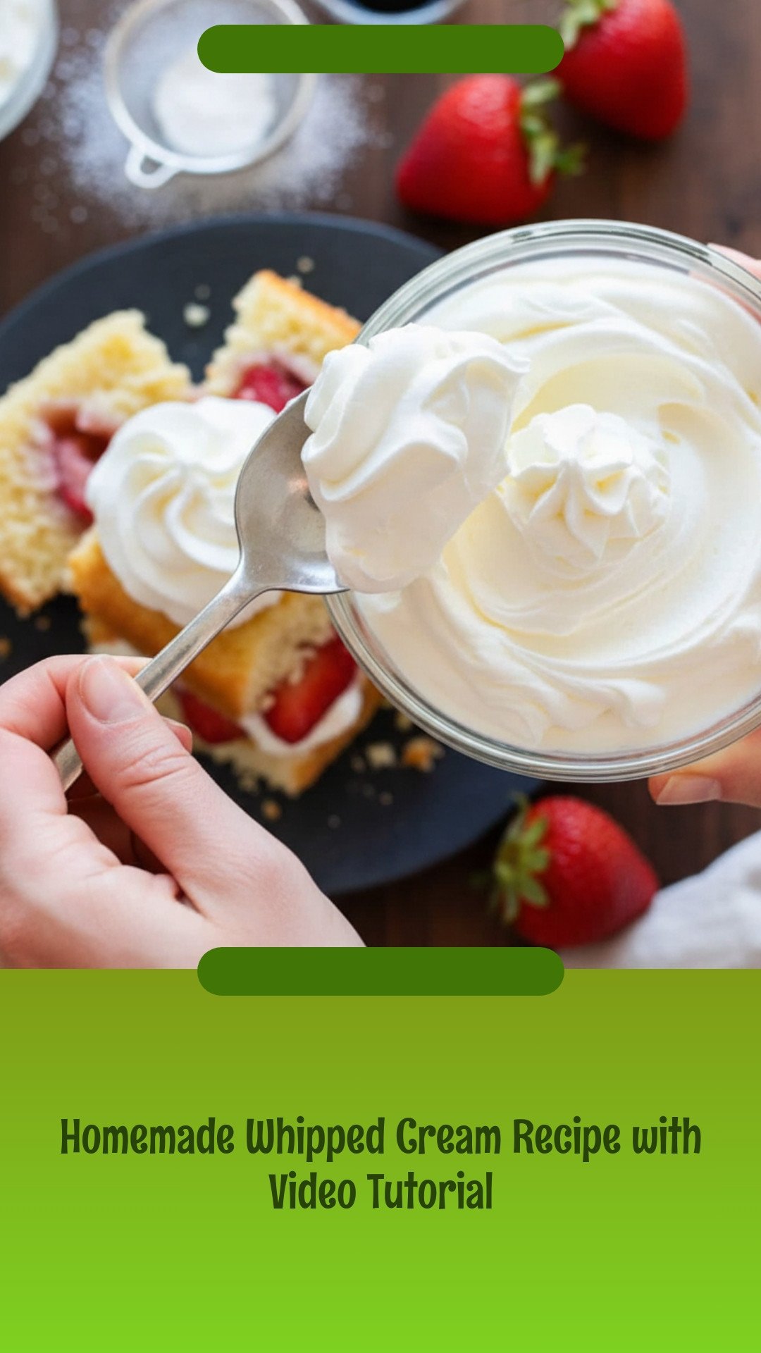 Homemade Whipped Cream (with Video)