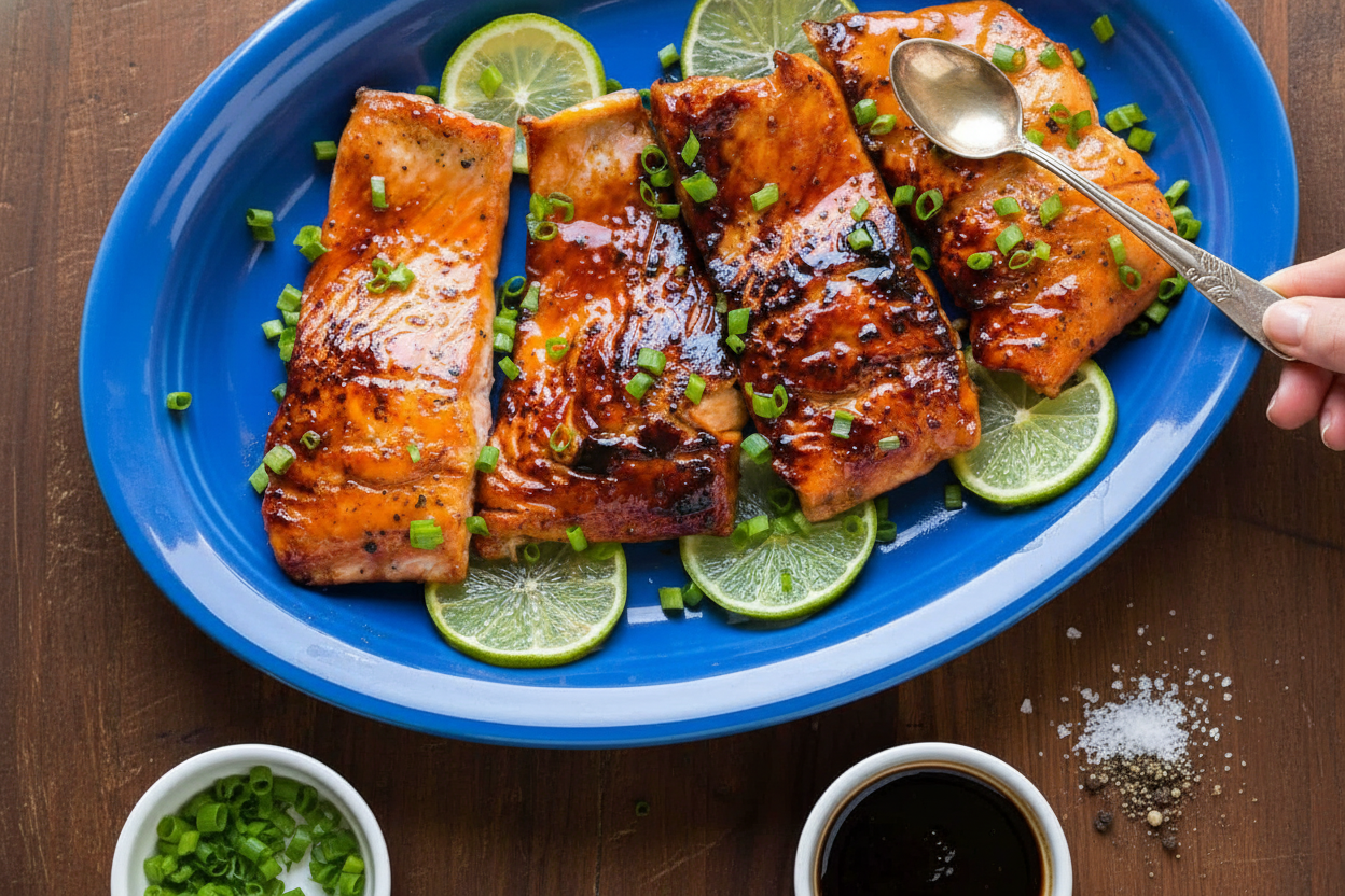 Honey Glazed Salmon Recipe Easy Oven Baked