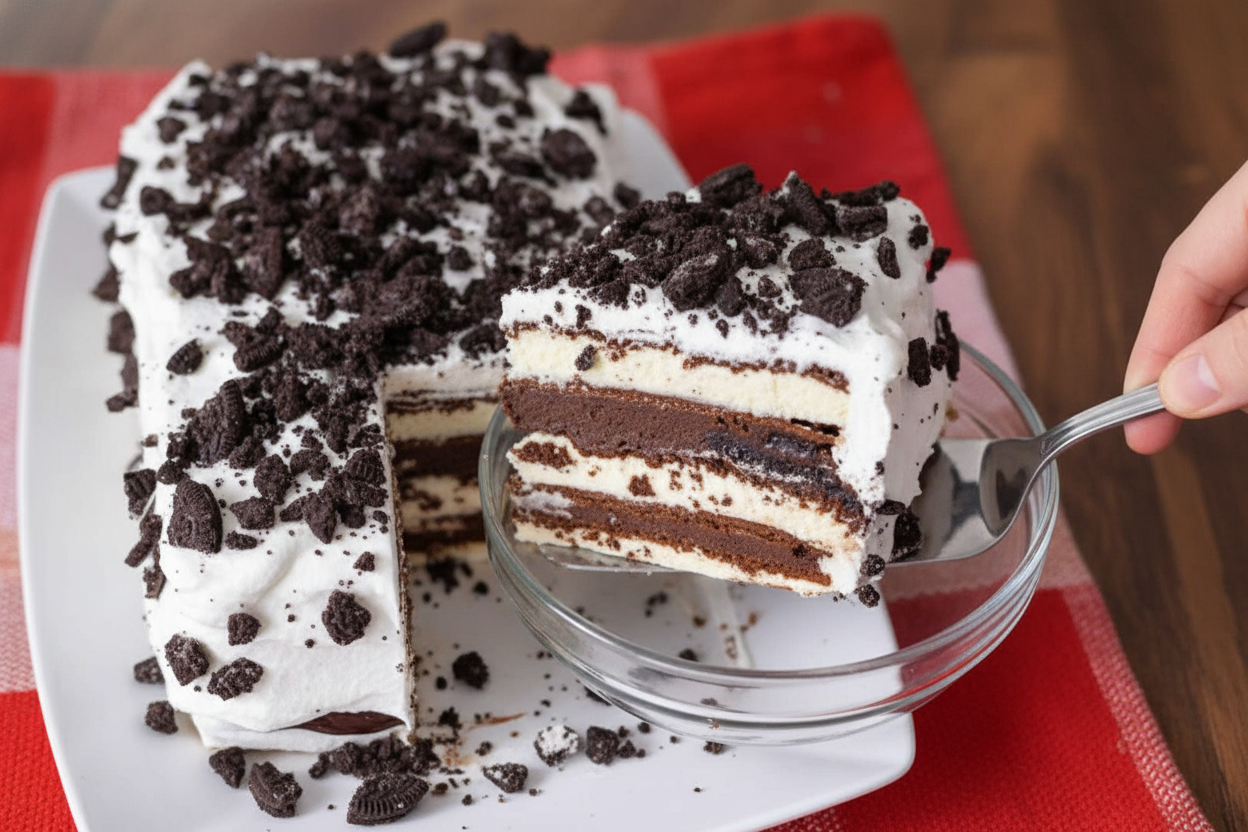 Ice Cream Sandwich Cake Recipe Easy Dessert