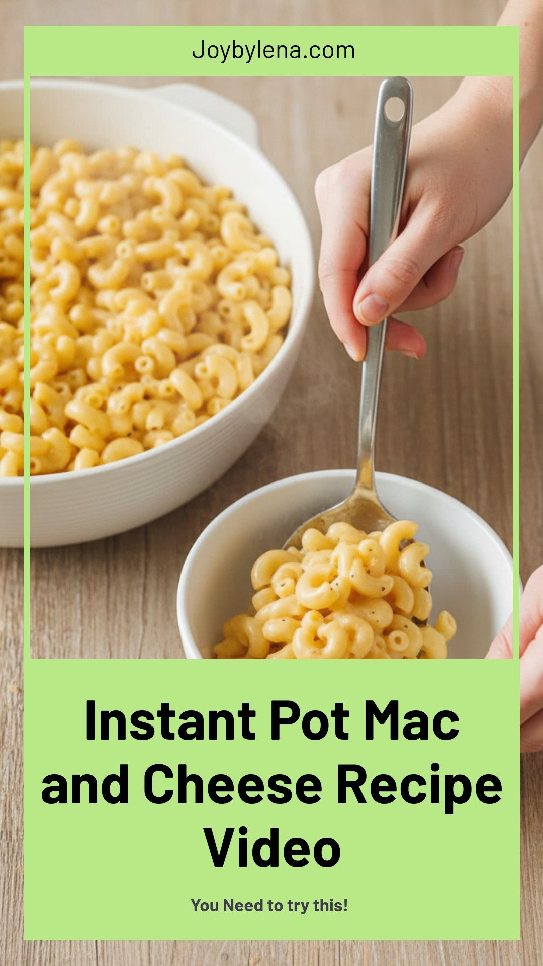 Instant Pot Mac and Cheese (VIDEO)