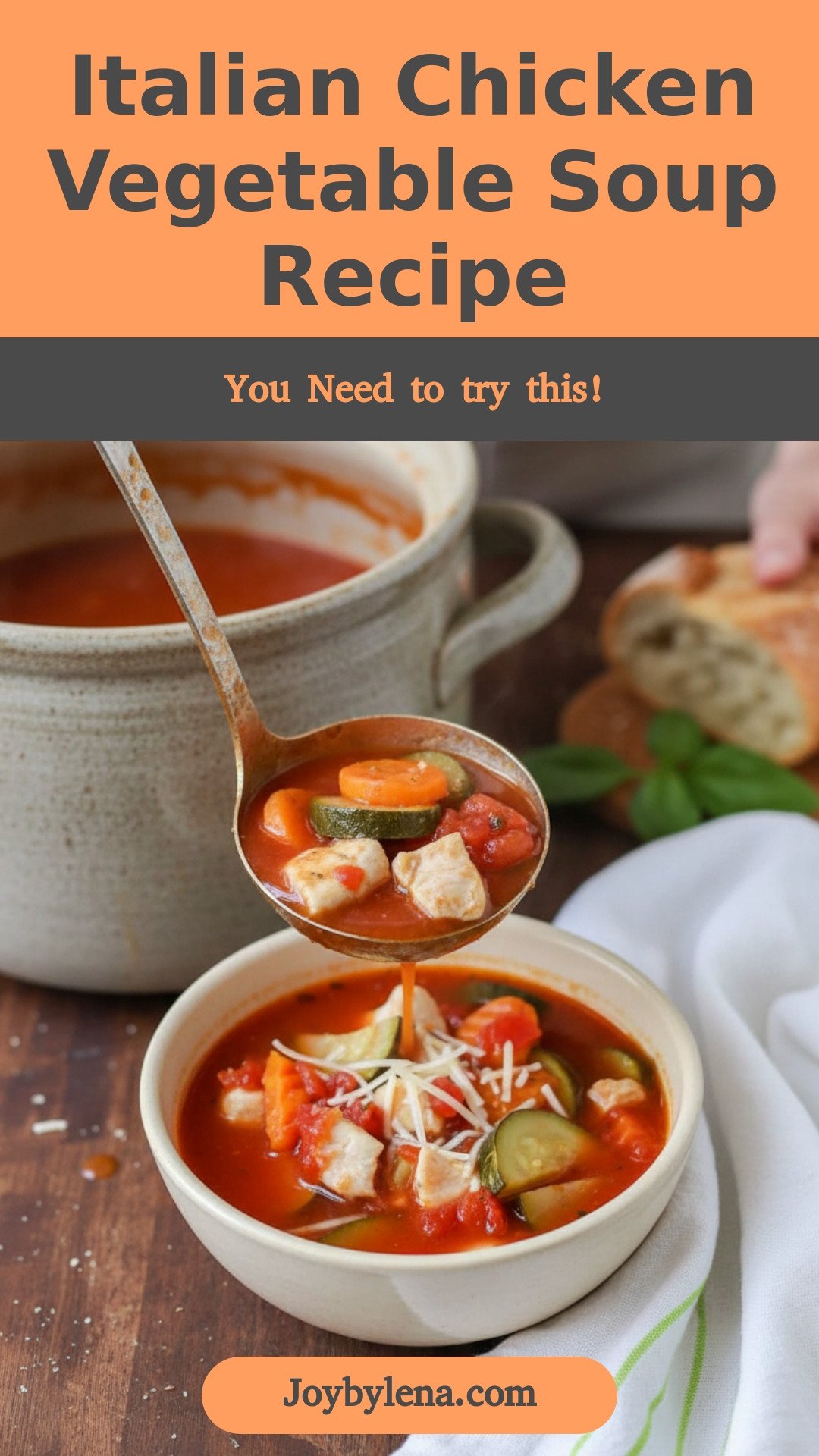 Italian Chicken Vegetable Soup