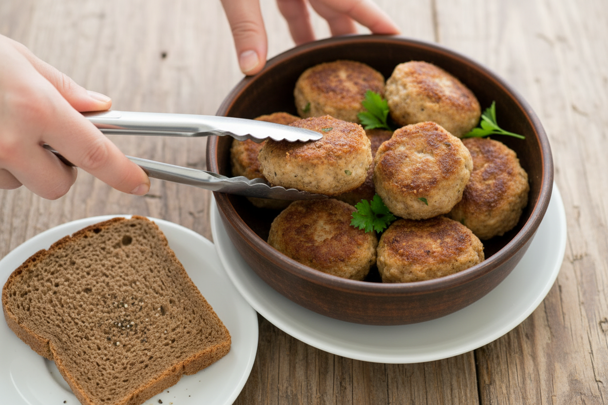 Juicy Pork Meatballs Recipe Kotlety