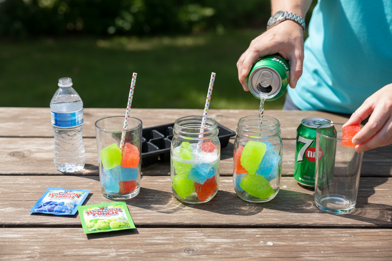 Kool Aid Ice Cool Refreshing Summer Drink