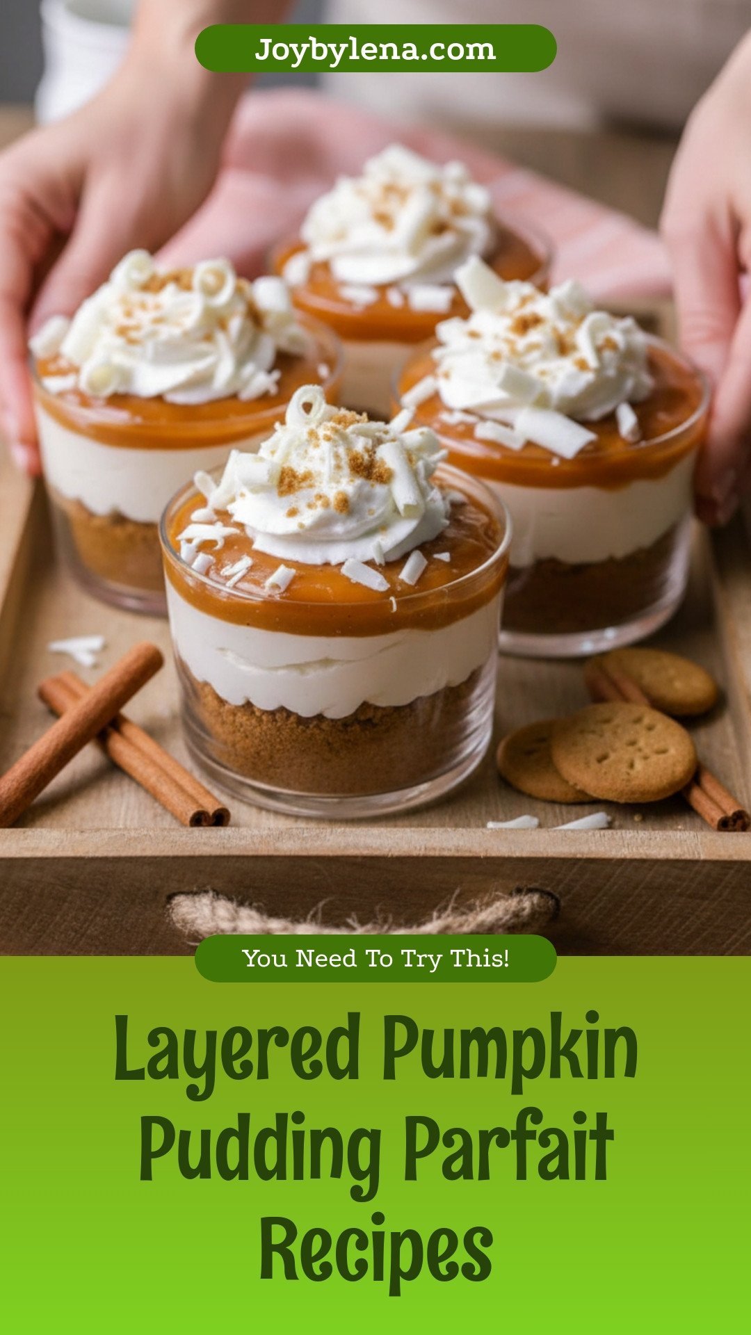 Pumpkin Pudding Parfaits