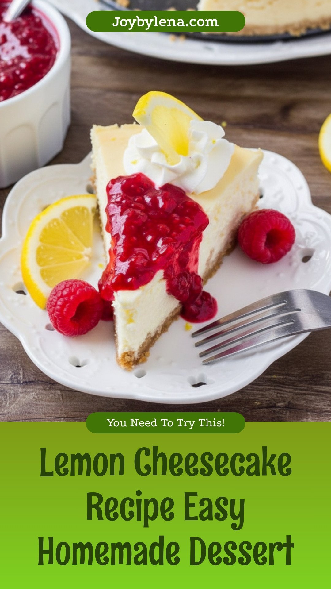 Lemon Cheesecake