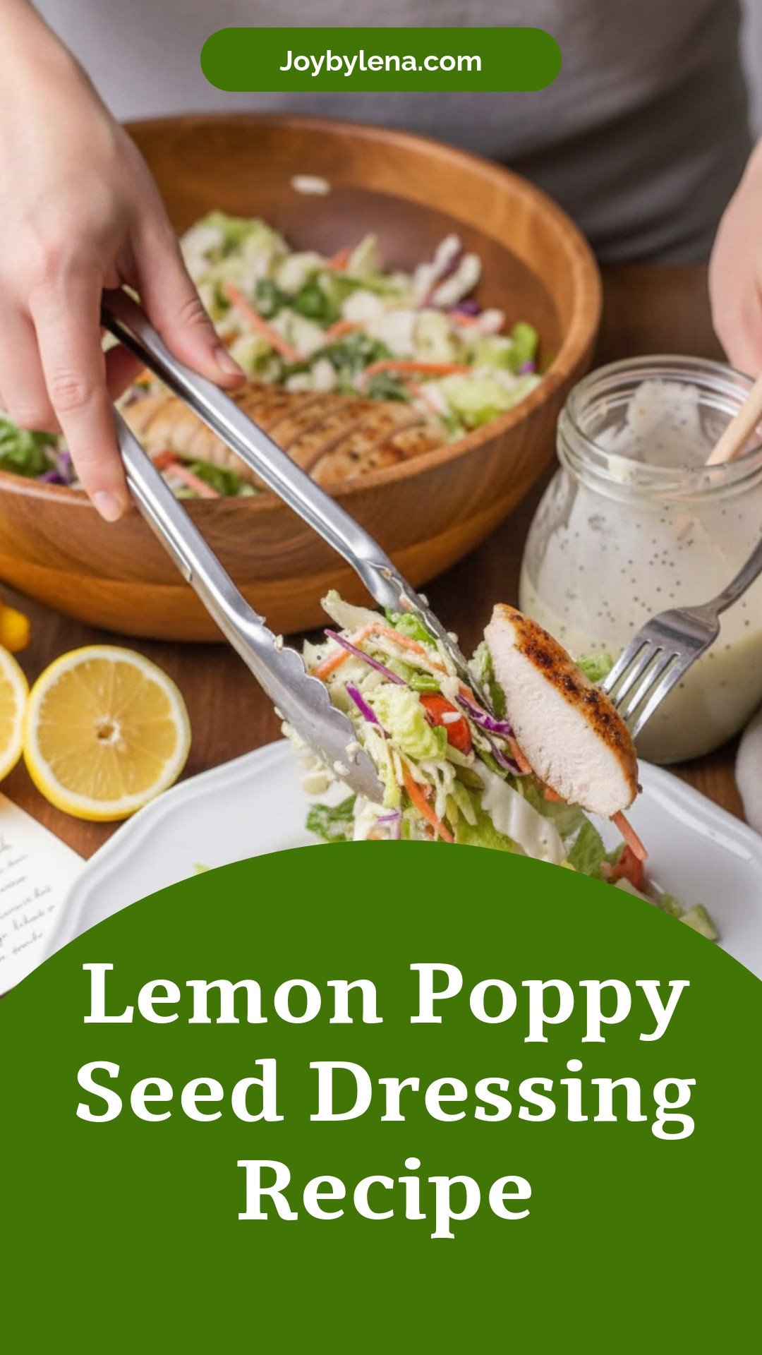 Lemon Poppy Seed Dressing