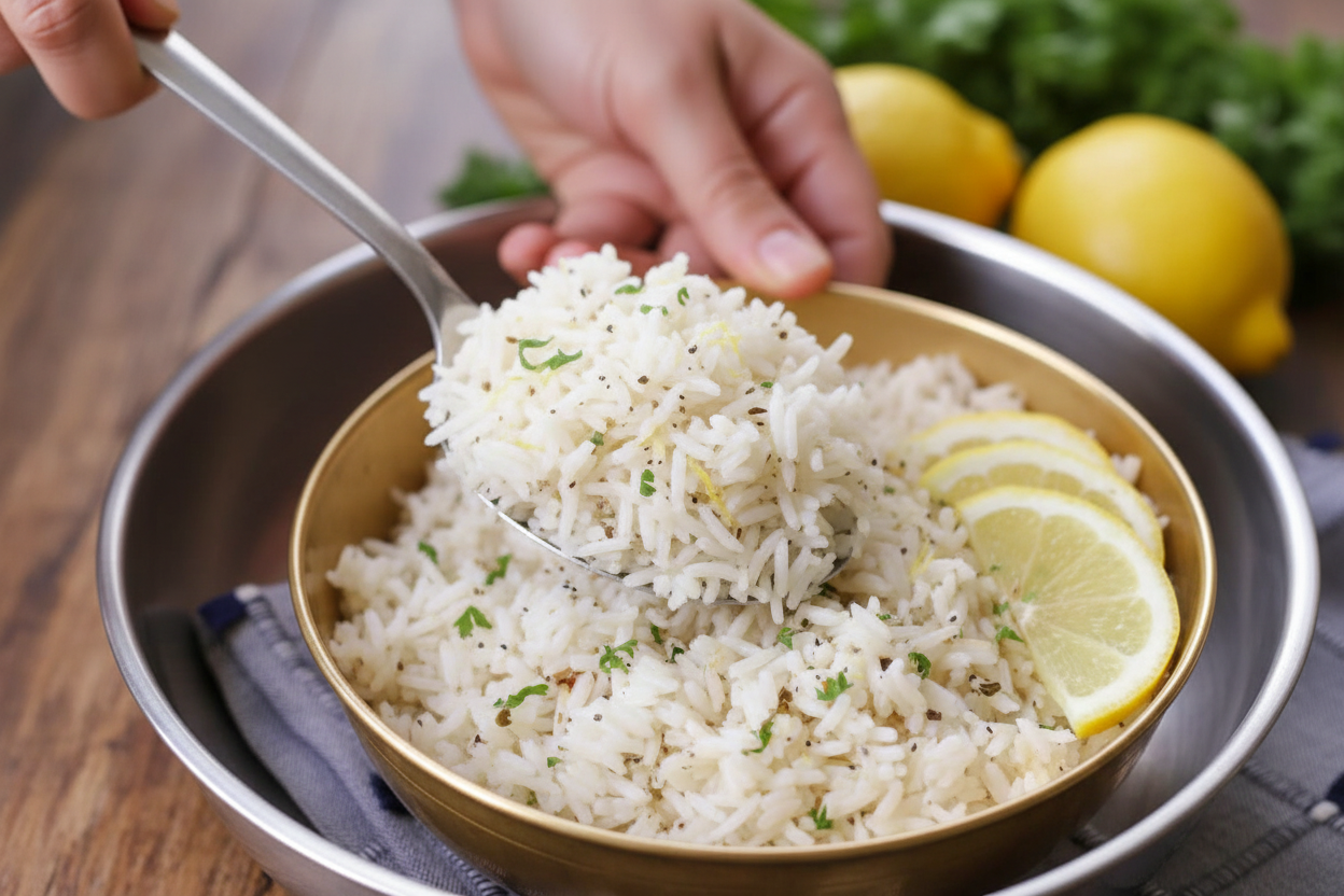 Lemon Rice Recipe A Simple South Indian Dish
