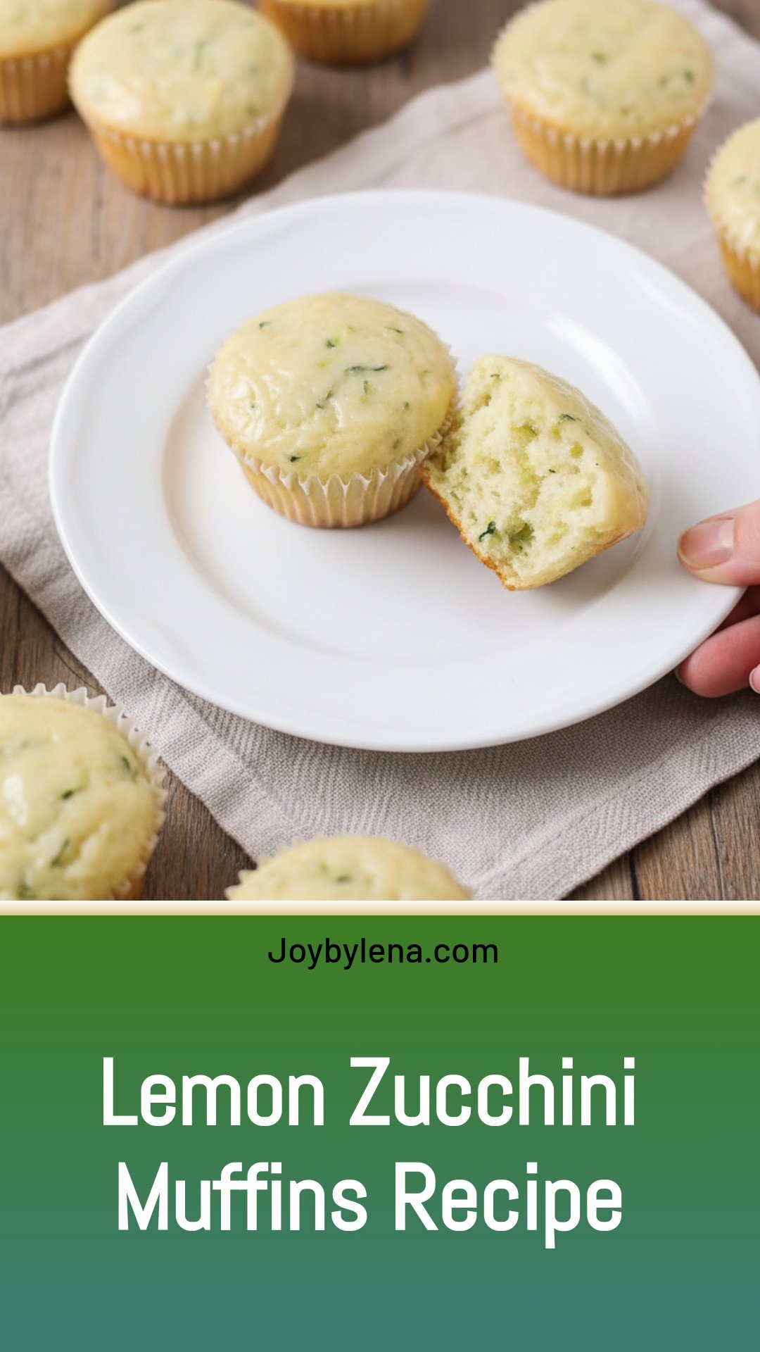 Lemon Zucchini Muffins