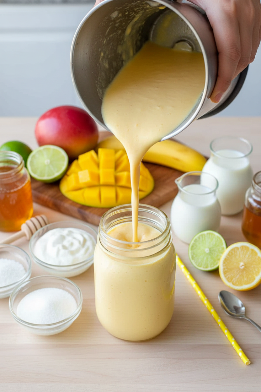 Mango Smoothie (with Video)