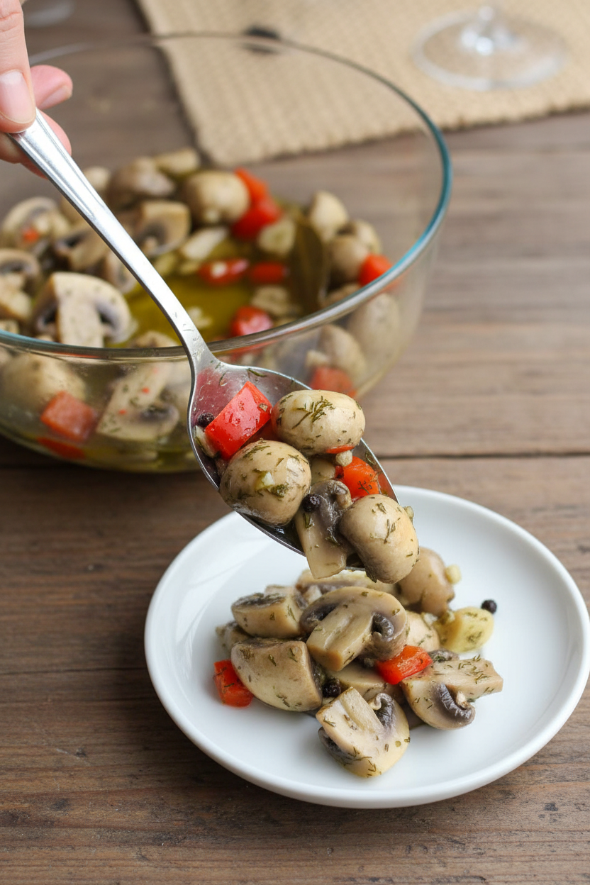 Marinated Mushrooms Recipe