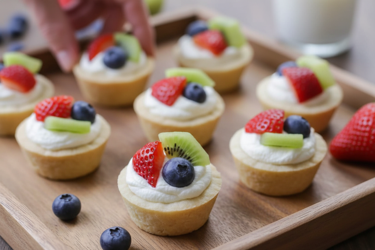 Mini Fruit Tarts Recipe Easy Homemade Dessert