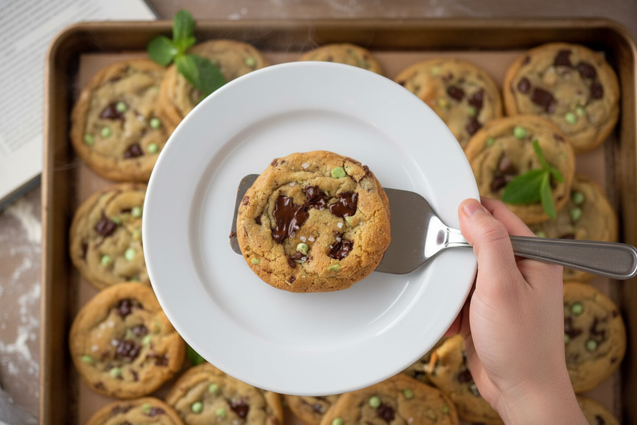 Mint Chocolate Chip Cookie Recipe