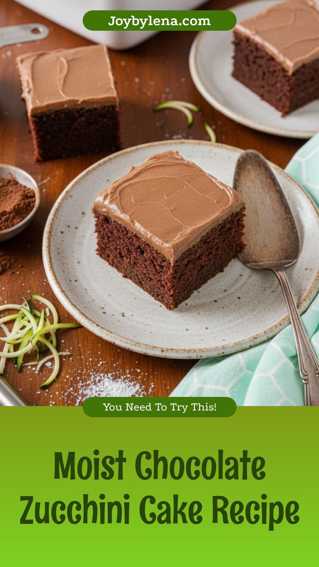 Chocolate Zucchini Cake