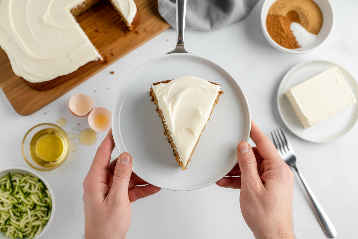 Moist Zucchini Cake Recipe