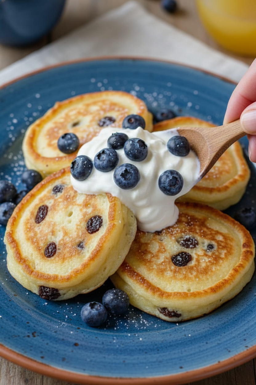 Moms Yeast Pancakes (Oladi)