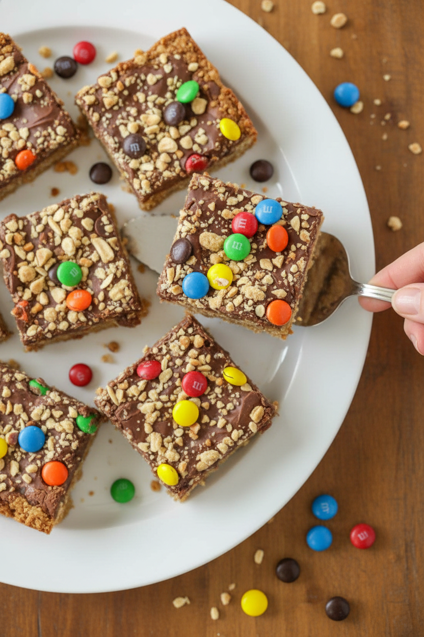 Monster Cookie Bars